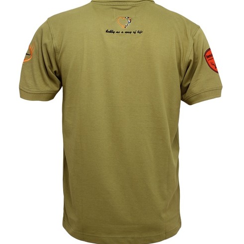 Remington_Men_s_Short_Sleeve_Polo_Beige_R-Neck_Tshirt_2